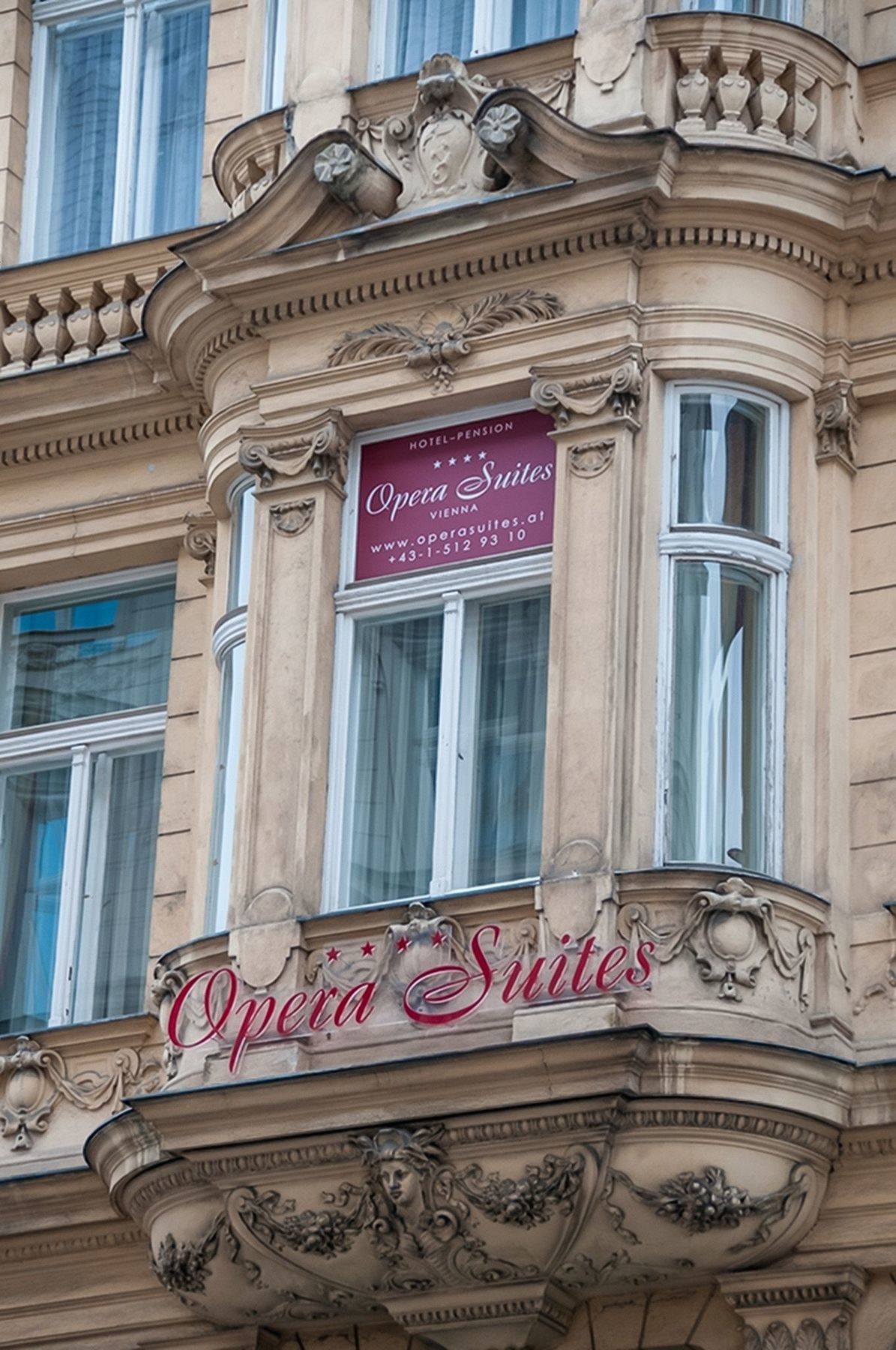 Pension Opera Suites I Self Check In Vienna Luaran gambar